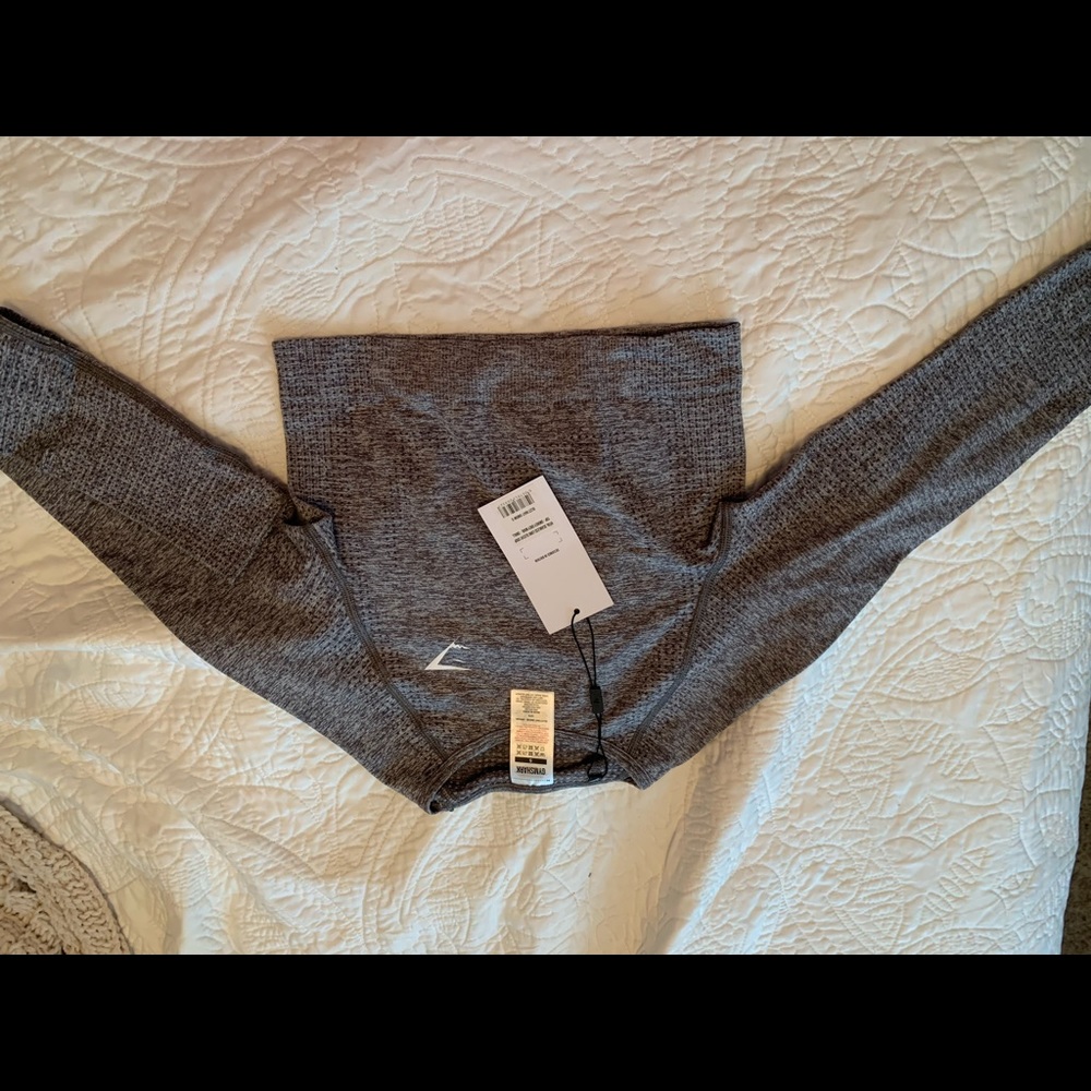 Gymshark long sleeve and shorts